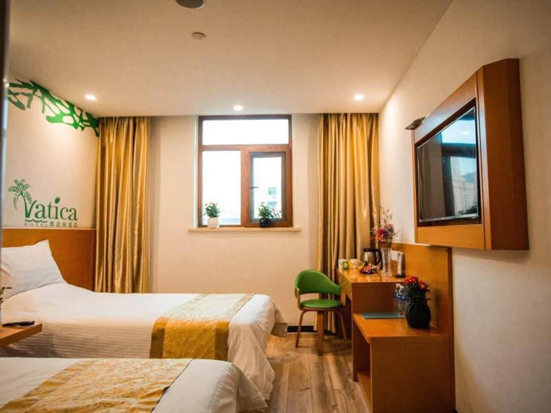 Vatica Shangdong Zaozhuang Tengzhou Railway Station Hotel Exterior photo