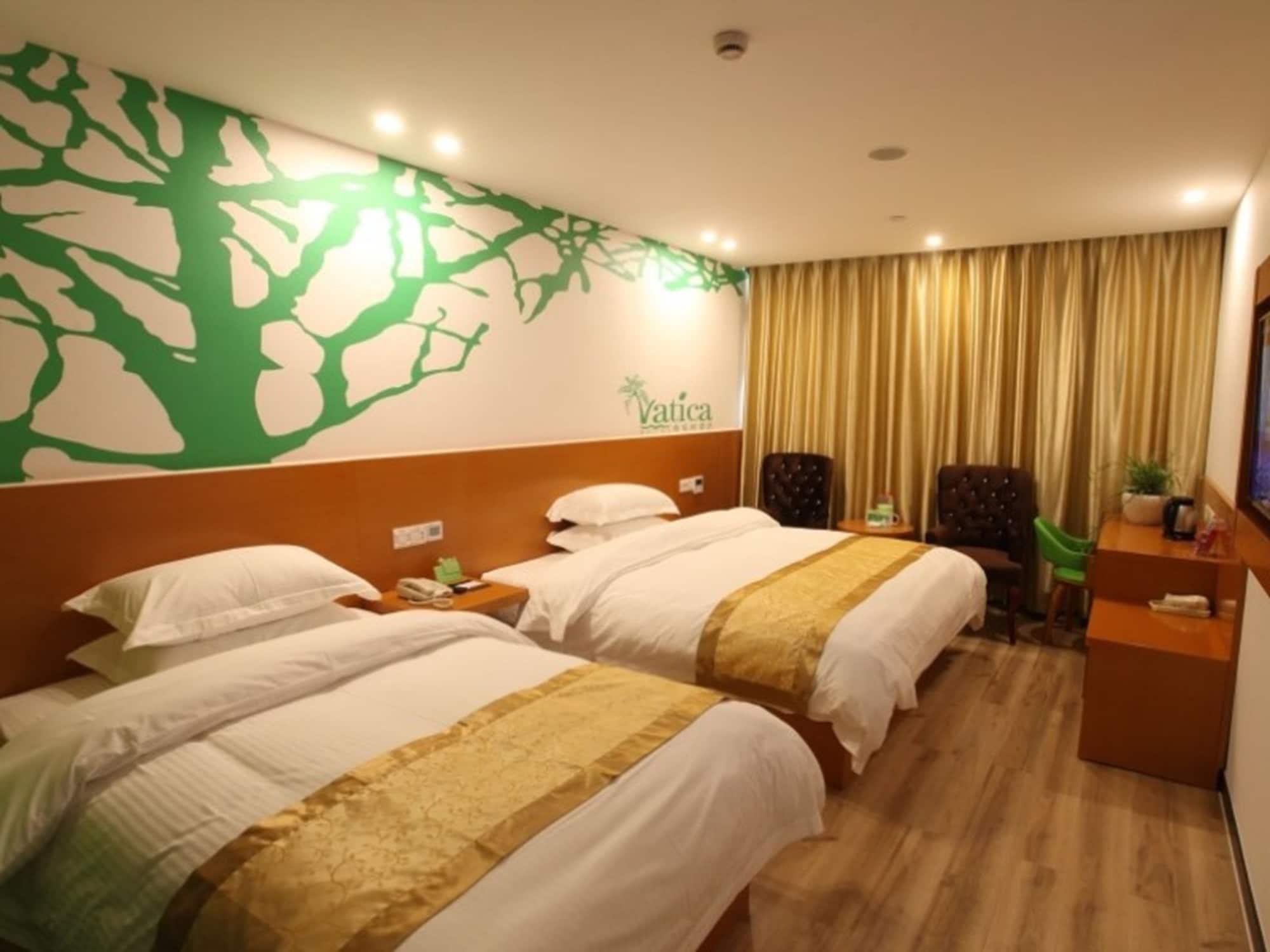 Vatica Shangdong Zaozhuang Tengzhou Railway Station Hotel Exterior photo