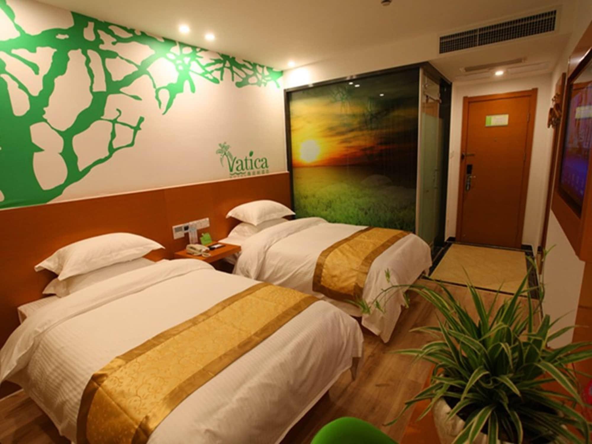Vatica Shangdong Zaozhuang Tengzhou Railway Station Hotel Exterior photo