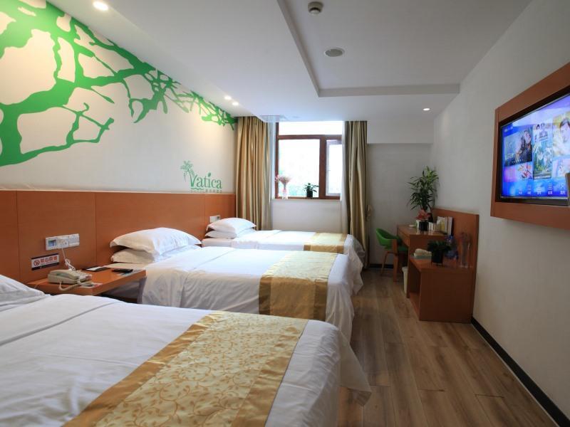Vatica Shangdong Zaozhuang Tengzhou Railway Station Hotel Exterior photo